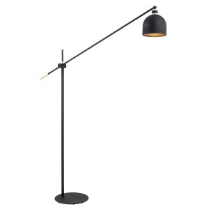 Lampa podłogowa nowoczesna DETROIT czarny