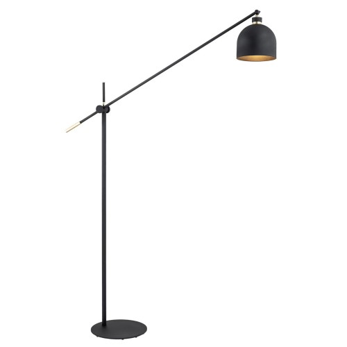 Lampa podłogowa nowoczesna DETROIT czarny