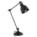 Lampa stołowa/biurkowa EUFRAT czarny