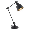 Lampa stołowa/biurkowa EUFRAT czarny