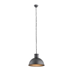Lampa wisząca 1-punktowa EUFRAT antracyt