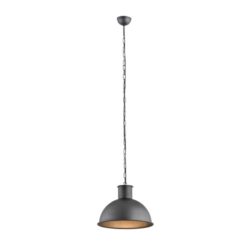 Lampa wisząca 1-punktowa EUFRAT antracyt
