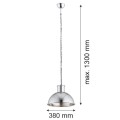 Lampa wisząca 1-punktowa EUFRAT chrom