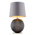 Lampa stołowa HAMILTON szary/dymiony