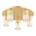 Lampa sufitowa 5-punktowa HAMPTON mosiądz