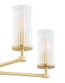 Lampa wisząc 5-punktowa HAMPTON mosiądz