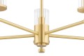 Lampa wisząc 5-punktowa HAMPTON mosiądz
