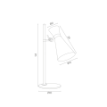 Lampa stołowa/biurkowa LUKKA czarny