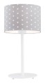 Lampa stołowa/nocna MAGIC szary/biały
