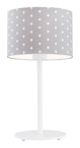 Lampa stołowa/nocna MAGIC szary/biały