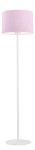 Lampa podłogowa z abażurem MAGIC różowy