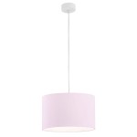 Lampa wisząca z abażurem MAGIC różowy