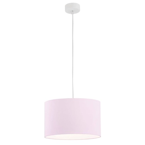 Lampa wisząca z abażurem MAGIC różowy