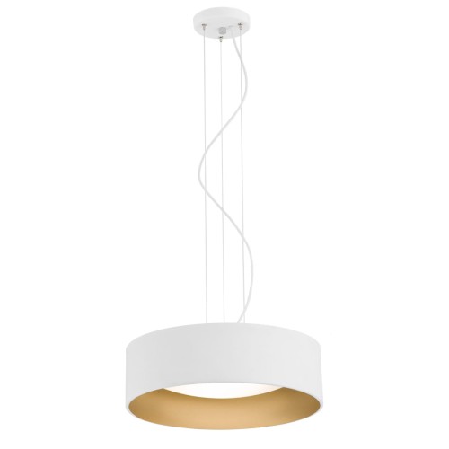 Lampa wisząca 3-punktowa MOHITO biały/złoty