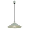 Lampa wisząca 1-punktowa NASHVILLE szałwia struktura/mosiądz