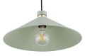 Lampa wisząca 1-punktowa NASHVILLE szałwia struktura/mosiądz