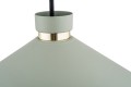 Lampa wisząca 1-punktowa NASHVILLE szałwia struktura/mosiądz