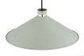 Lampa wisząca 1-punktowa NASHVILLE szałwia struktura/mosiądz