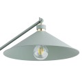 Lampa podłogowa NASHVILLE szałwia struktura/mosiądz
