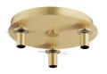 Lampa sufitowa 3-punktowa PALOMA mosiądz/opal