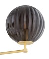 Lampa wisząca/lampa sufitowa 3-punktowa PALOMA mosiądz/dymiony