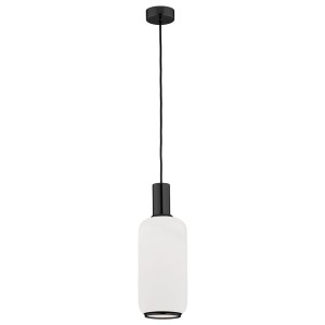 Lampa wisząca 1-punktowa SAGUNTO PLUS czarny/opal