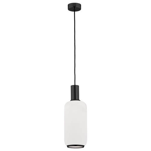 Lampa wisząca 1-punktowa SAGUNTO PLUS czarny/opal