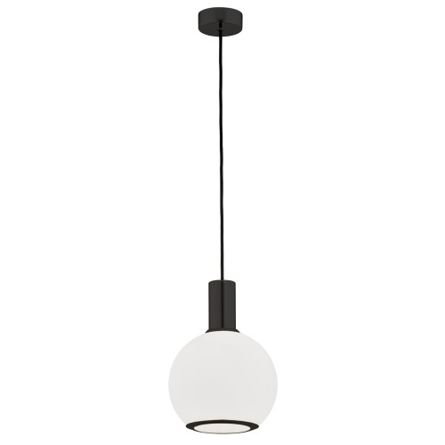 Lampa wisząca 1-punktowa SAGUNTO PLUS czarny/opal