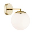Kinkiet ścienny kula SATELITE PLUS złoty