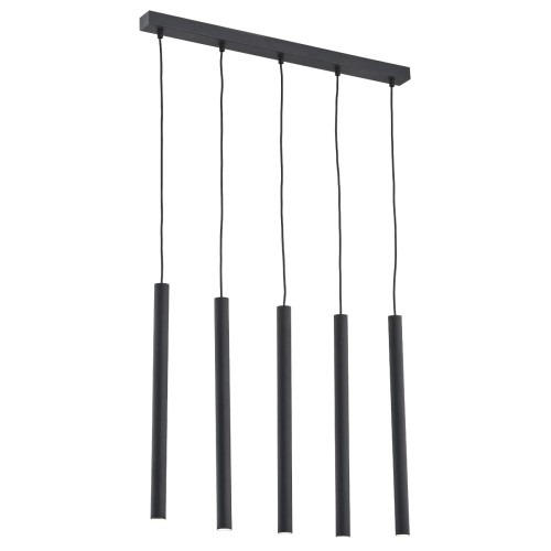 Lampa wisząca 5-punktowa ETNA PLUS czarny