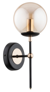 Kinkiet nowoczesny 1-punktowy ITORIS ZŁOTY