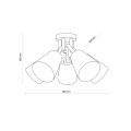 VAIO WHITE LAMPA SUFITOWA 5