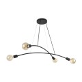 HELIX BLACK LAMPA WISZĄCA 4