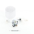 RICHI WHITE /SILVER KINKIET 2 E27 + G9