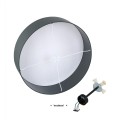 RONDO GRAPHITE LAMPA SUFITOWA 4  600
