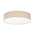 RONDO BEŻOWE LAMPA SUFITOWA 4 PŁ 600