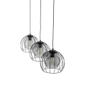 UNIVERSO BLACK LAMPA WISZĄCA 3 PŁ