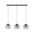 UNIVERSO BLACK LAMPA WISZĄCA 3 PŁ