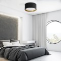 BILBAO BLACK/GOLD LAMPA SUFITOWA 4  450