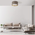 BILBAO BEIGE/GOLD LAMPA SUFITOWA 4  450