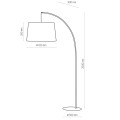 HANG BLACK LAMPA PODŁOGOWA 1
