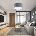 RONDO GRAY LAMPA SUFITOWA 4  500