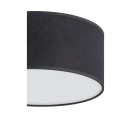 RONDO BLACK LAMPA SUFITOWA 4     500