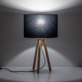 TOKYO BLACK LAMPKA NOCNA 1  SOSNA POSTARZANA