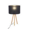 TOKYO BLACK LAMPKA NOCNA 1  SOSNA POSTARZANA