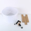 TOKYO WHITE LAMPA PODŁOGOWA 1 SOSNA POSTARZANA