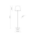 CHICAGO LINEN LAMPA PODŁOGOWA 1