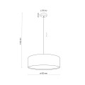 EARTH LAMPA WISZĄCA 3