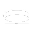 RONDO LINEN LAMPA SUFITOWA 6  780