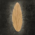 HOJA WOOD KINKIET 2